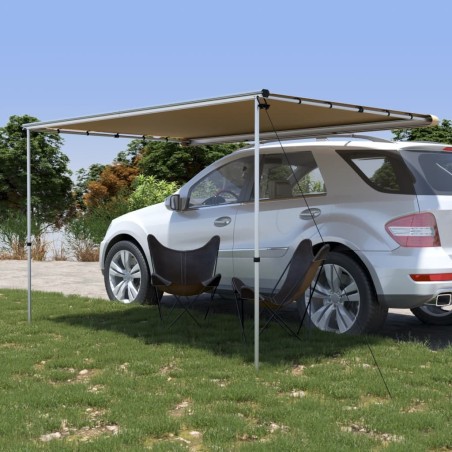 Auvent de camping-car et caravane 3x2x2,15 m Beige 648835648835