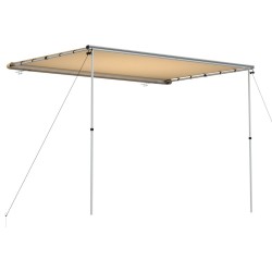 Auvent de camping-car et caravane 3x2x2,15 m Beige 648835648835