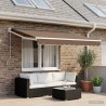 Toile de rechange pour auvent Taupe 2,5 x 2 m Polyester 648845648845