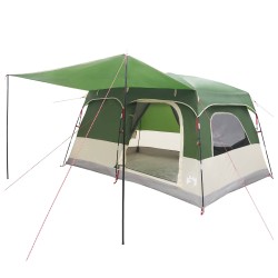 Tente familiale avec toit Vert 380 x 260 x 190 cm Polyester 648861648861