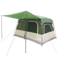 Tente familiale avec toit Vert 380 x 260 x 190 cm Polyester 648861648861
