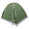 Tente de camping avec toit Vert 2 personnes Polyester et Acier 648872648872