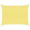 Voile d'ombre Jaune et blanc 4 × 3 m 100 % polyester Oxford 648876648876