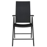 Ensemble à manger de jardin 7 pcs Noir 648882648882