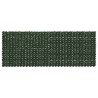 Écran de balcon avec feuilles Vert foncé 400 x 150 cm 648890648890