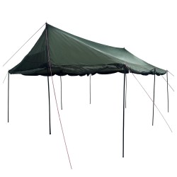Tente familiale avec toit Vert armée 450 x 400 x 265 cm 648905648905
