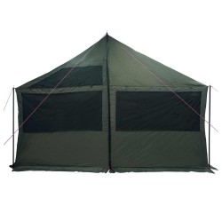 Tente familiale avec toit Vert armée 450 x 400 x 265 cm 648905648905