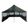 Tente familiale avec toit Vert armée 450 x 400 x 265 cm 648905648905