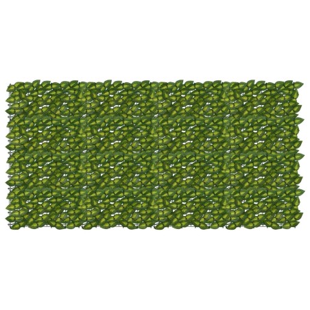 Écran de balcon avec feuilles Vert et jaune 200 x 100 cm 648922648922