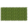 Écran de balcon avec feuilles Vert et jaune 200 x 100 cm 648922648922