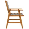 Chaises de jardin 8 pcs en bois d'acacia massif 648934648934