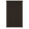 Store roulant d'extérieur 145 (l) x 230 (H) cm marron HDPE 648958648958