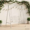 Cadre de balançoire Blanc antique 113 x 121,5 x 168 cm Acier 648959648959
