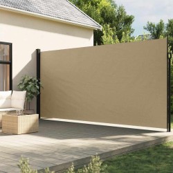 Auvent latéral rétractable beige 200x500 cm 648976648976