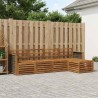 Ensemble de canapés d'extérieur 5 pcs Naturel 649006649006