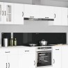 Crédence de cuisine 2 pcs Noir 120 x 40 cm verre trempé 649014649014
