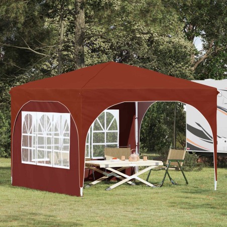 Tente de fête pop-up 290 x 290 x 245 cm Terre cuite 649016649016