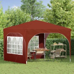 Tente de fête pop-up 290 x 290 x 245 cm Terre cuite 649016649016