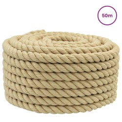 Corde de bateau 50 m 1.8 Naturel PP 649028649028