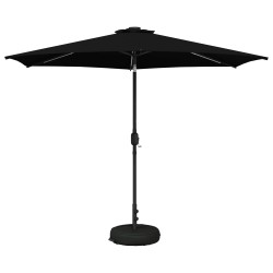 Parasol de jardin avec lumières LED et base 300 x 300 cm 649034649034