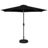 Parasol de jardin avec lumières LED et base 300 x 300 cm 649034649034