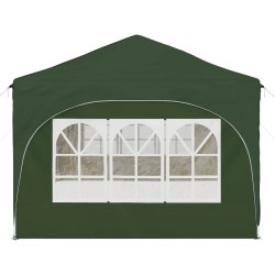 Tente de fête pop-up 575 x 288 x 245 cm Vert Tissu Oxford 649035649035
