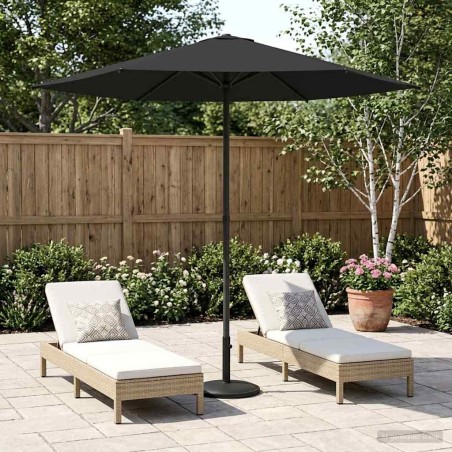 Parasol de jardin 230 x 230 cm Polyester Rectangulaire 649037649037
