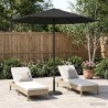 Parasol de jardin 230 x 230 cm Polyester Rectangulaire 649037649037