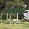 Tente de fête pop-up 288 x 288 x 245 cm Vert Tissu Oxford 649044649044