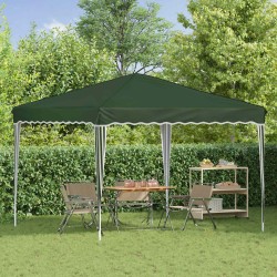 Tente de fête pop-up 288 x 288 x 245 cm Vert Tissu Oxford 649044649044