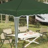 Tente de fête pop-up 288 x 288 x 245 cm Vert Tissu Oxford 649044649044