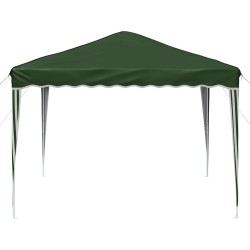 Tente de fête pop-up 288 x 288 x 245 cm Vert Tissu Oxford 649044649044