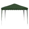 Tente de fête pop-up 288 x 288 x 245 cm Vert Tissu Oxford 649044649044