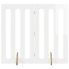 Clôture pliable pour animaux 2 pcs Blanc Brillant 649052649052