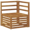 Ensemble de canapé d'angle 5 pcs Naturel Bois d'Acacia Massif 649066649066