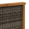 Ensemble de canapé d'angle 5 pcs Naturel Bois d'Acacia Massif 649066649066