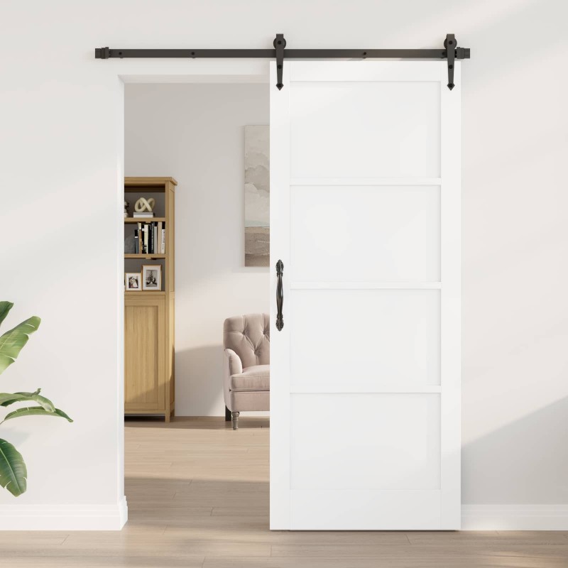 Porte intérieure Blanc 86 x 211 cm Contreplaqué 649068649068