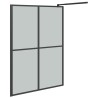 Écran de douche 140x195 cm Verre trempé foncé 649069649069
