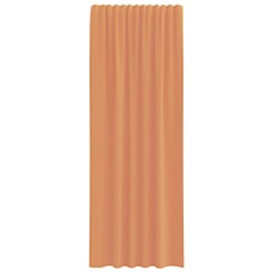 Rideaux en voile à œillets 2 pcs couleur terre cuite 649075649075