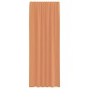 Rideaux en voile à œillets 2 pcs couleur terre cuite 649075649075