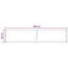 Écran de balcon Vert foncé 90 x 700 cm HDPE et Aluminium 649082649082