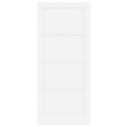 Porte intérieure Blanc 86 x 198,5 cm Contreplaqué 649120649120