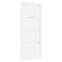 Porte intérieure Blanc 86 x 198,5 cm Contreplaqué 649120649120