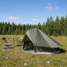 Tente Tipi Vert armée 700 x 700 x 395 cm Polyester et Acier 649128649128