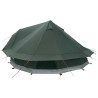 Tente Tipi Vert armée 700 x 700 x 395 cm Polyester et Acier 649128649128