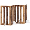 Clôture pliable pour animaux 4 pcs Bois de chêne 649153649153