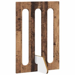 Clôture pliable pour animaux 4 pcs Bois de chêne 649154649154