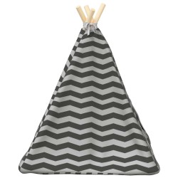 Teepee pour animaux de compagnie avec coussin 50 x 50 x 60 cm 649169649169