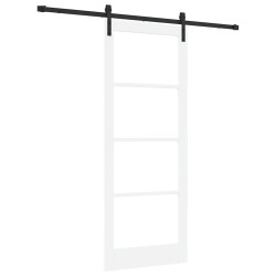 Porte coulissante ORKDAL Blanc et Noir 83 x 211 cm 649173649173