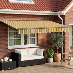 Cadre de store manuel avec LEDs 2,5 x 2 m 649181649181